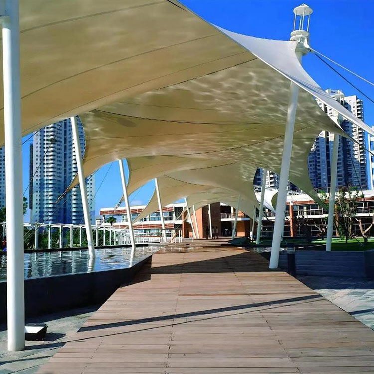 琼中膜结构景观棚