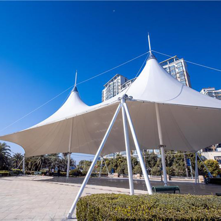 琼中膜结构景观棚