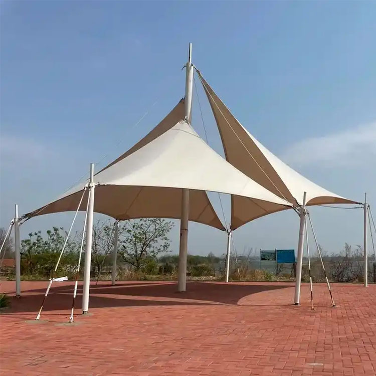 琼中膜结构景观棚