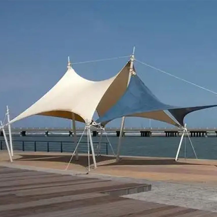 琼中膜结构景观棚