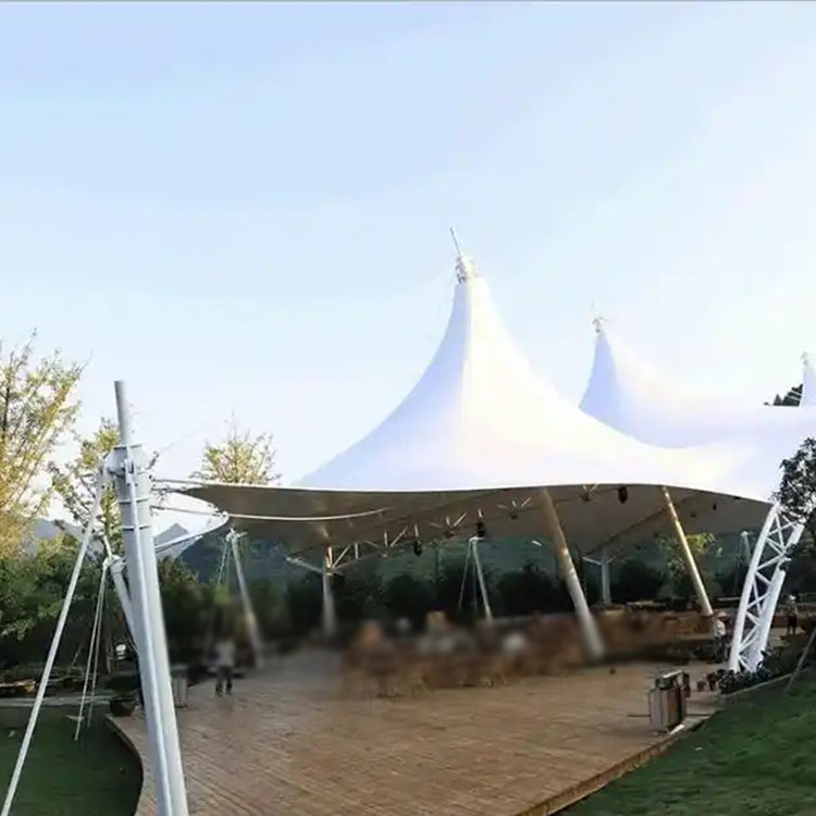 琼中膜结构景观棚