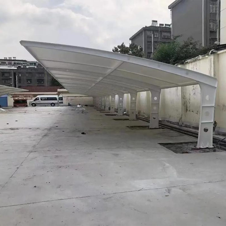 琼中膜结构汽车棚